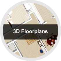 Circle image icon used for Windscape Village Apartment Homes 3d floor plan page link button