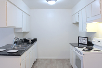 This photo is the visual representation of gourmet kitchens at Windscape Village Apartments.
