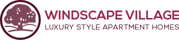 This company logo represents Windscape Village Apartments as an entity.